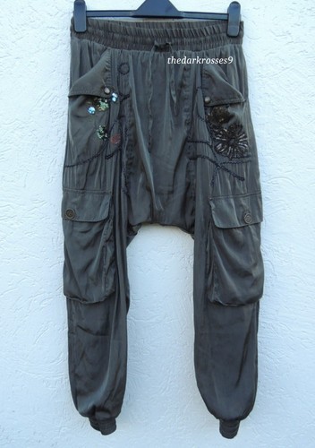 Pantaloni harem desigual - harem,