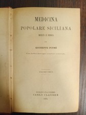 Medicina Popolare Siciliana, G. Pitre, C. Clausen, 1896