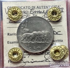 50 Centesimi 1925 Leoni Regno