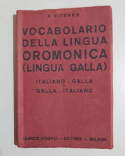 MANUALE HOEPLI  - VOCABOLARIO