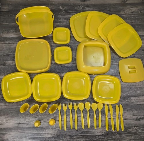 Set piatti campeggio picnic - set,