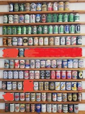 125 Lattine birra beer varie tutte da 33 cl