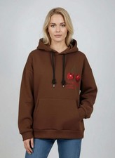 Felpa con cappuccio donna Made