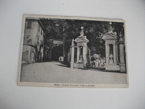 Ruta entrata portofino vetta - portofino, e