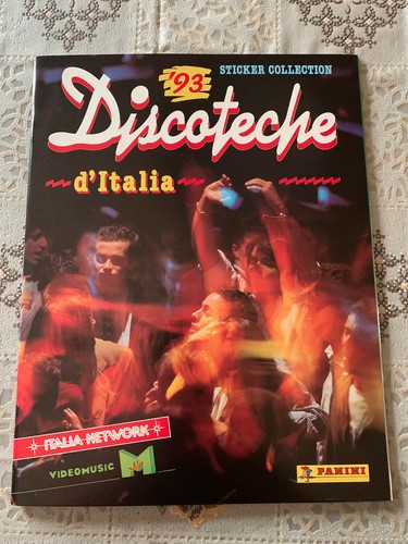 Panini album vuoto discoteche - album,