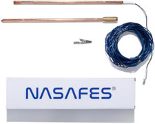 Asta di messa a terra per recinzione elettrica e kit di messa a terra del genera