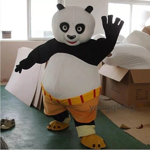 Costume mascotte panda - kung, fu