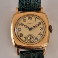 Orologio da uomo Longines vintage in oro massiccio 18 carati cal 12,92