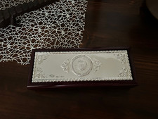 Portagioie In Argento E Velluto 