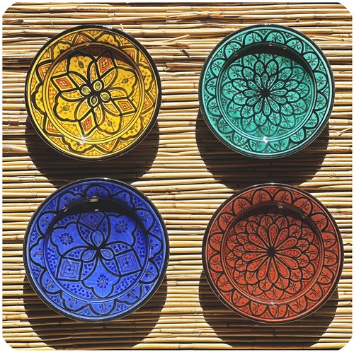 Piatto ceramica orientale - in,