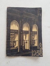 Calendario Ulrico Hoepli 1938