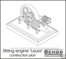 Motore Stirling "Laura" piani