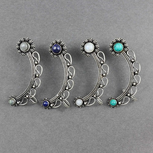 Orecchini ear cuff metallo