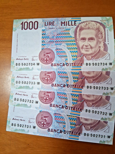 Banconote mille lire con - banconote,