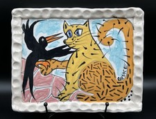 Quadro ceramica arte popolare