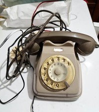 TELEFONO A ROTELLA GRIGIO SIP VINTAGE ANNI '70 '80