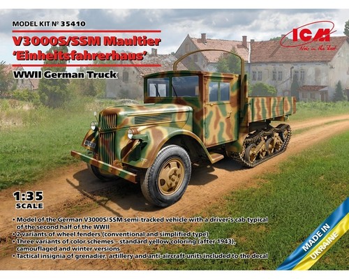 Icm v3000s ssm maultier - icm, wwii