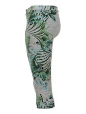Solada Leggings donna a pinocchietto con stampa fiori