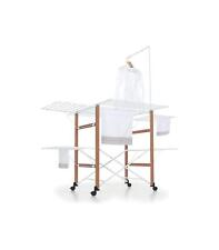 Foppapedretti Stendibiancheria 35 mt Stendino Legno Noce Super Gulliver