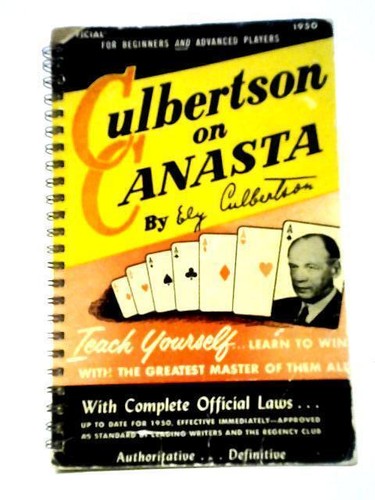 Culbertson canasta ely - culbertson,