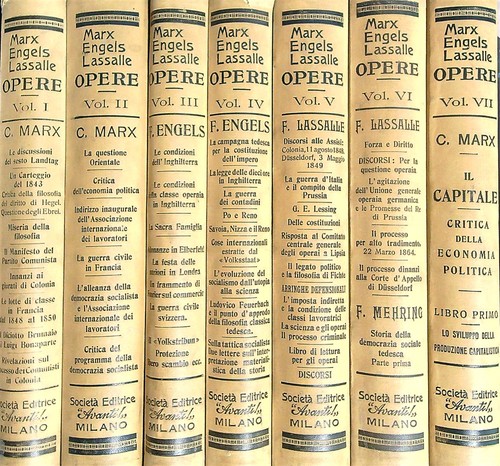 Marx engels lassalle - engels, opere