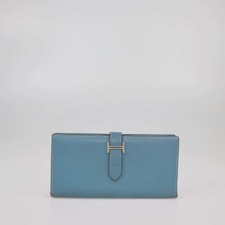 Portafoglio Hermes Blue Jean
