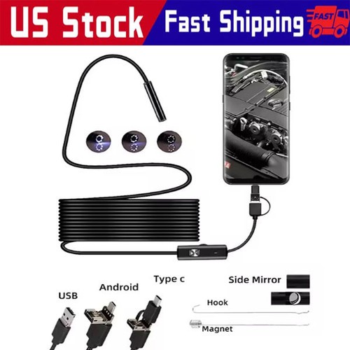 6led usb snake endoscopio - usb,
