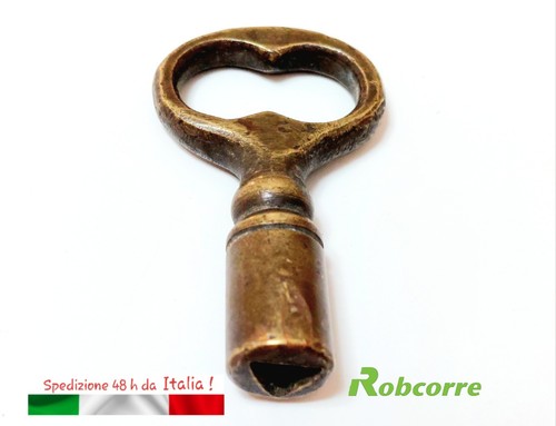 Antica chiave corta ottone - antica,