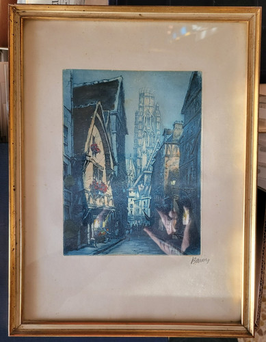 Parigi anni paesaggio - parigi, '50