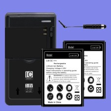 High Powe 2x 3850mAh Extended