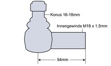 Giunto Sferico Testa Sferica