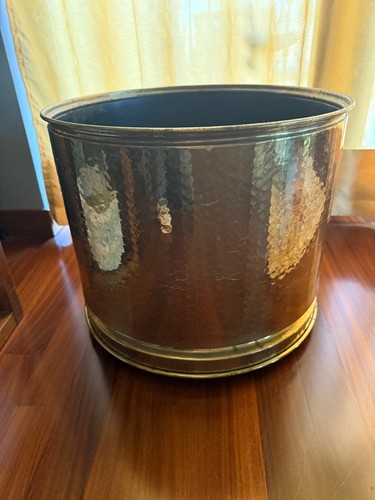 Porta vaso rotondo ottone - porta,