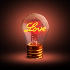 Lampadina decorativa led Love