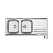 LAVELLO INCASSO IN ACCIAIO