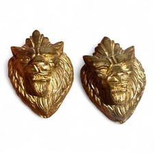 Teste leone bronzo - in,