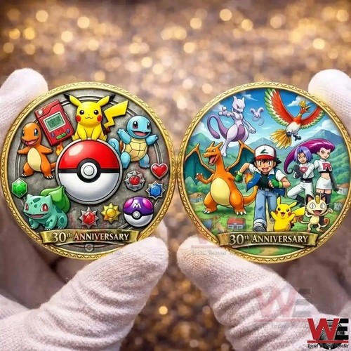 Moneta nuova pokemon - nuova, 30°