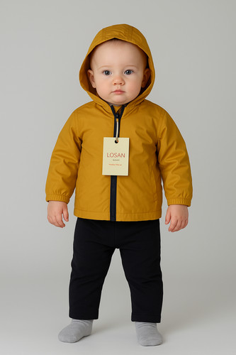 Giubbino neonato zip cappuccio - giubbino,