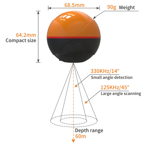 Fish finder wireless - fish,