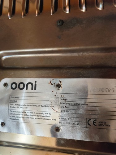 Koda forno gas ooni - 12,