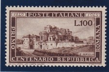 ITALIA 1949 REPUBBLICA ROMANA
