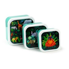 6 Set Lunch Box ANIMAL KINGDOM