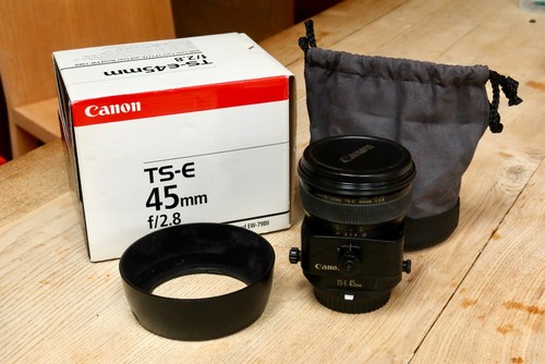 Canon 45mm 8 ts - ef,