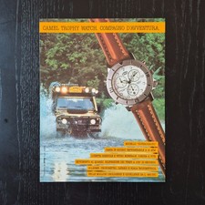 1990 Camel Trophy watch - Original AD Advertising Pubblicità Vintage