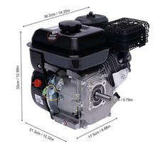 Motore 4 Tempi 7,5 Hp Per Go Kart O Motozappa