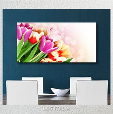 Tulipani colorati quadro - tulipani,