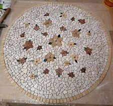 Rivestimento Medaglione Fiori Rosone 100cm Mosaico Marmo Vari Modelli in Negozio