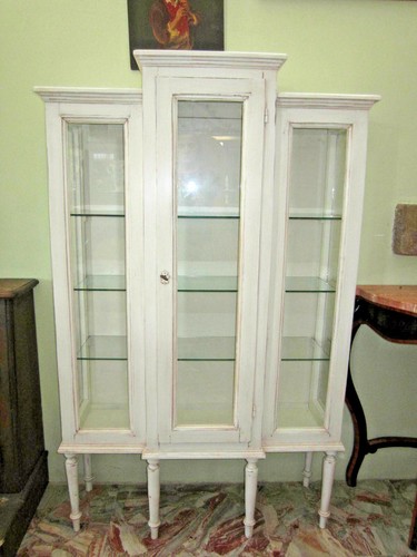 Vetrina cristalliera shabby - vetrina,