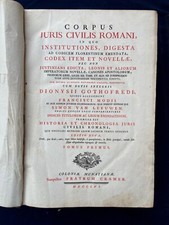 Corpus Juris Civilis Romani -