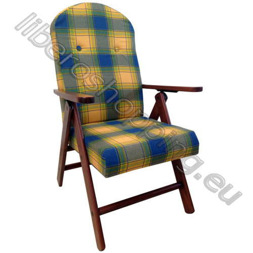 Poltrona reclinabile legno