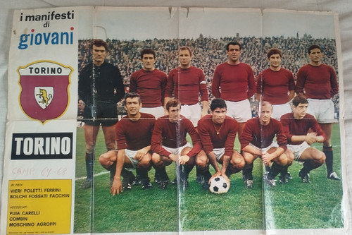 Torino calcio squadra 1967 - torino,